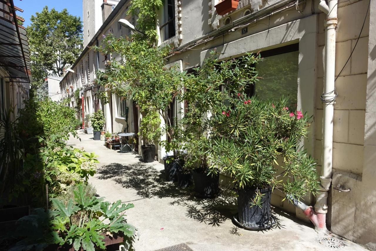 Cite Pilleux - Cozy Apartment In A Private Lane Париж Екстериор снимка